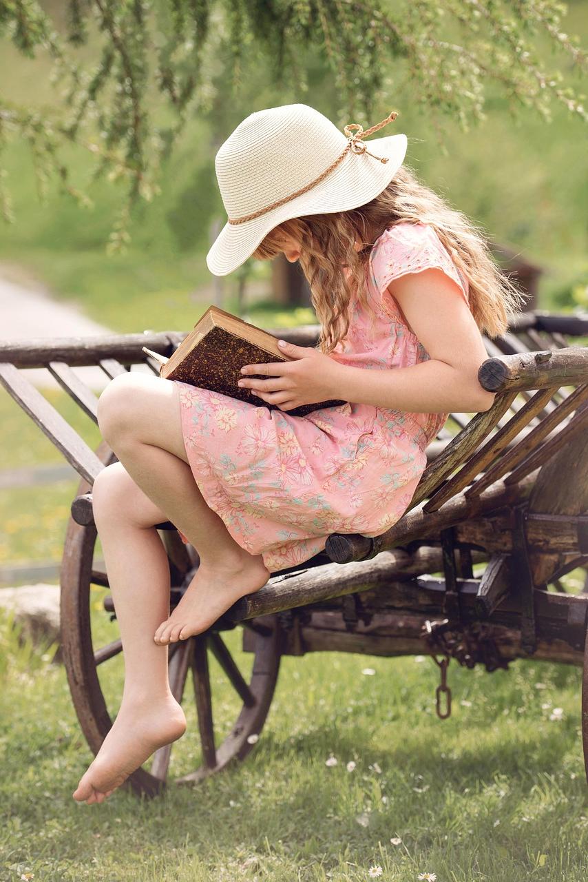 Cozy reading nook with soft cushion, plants and warm lighting